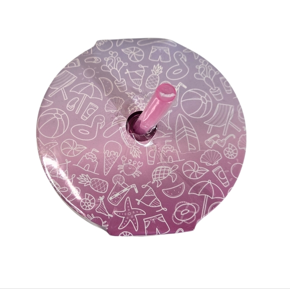 Pink & Clear Children's DIY Coloring Tumbler Traveling Cup – 16 oz - Picture 7 of 7